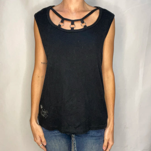 Vintage Harley-Davidson Black Tank Top