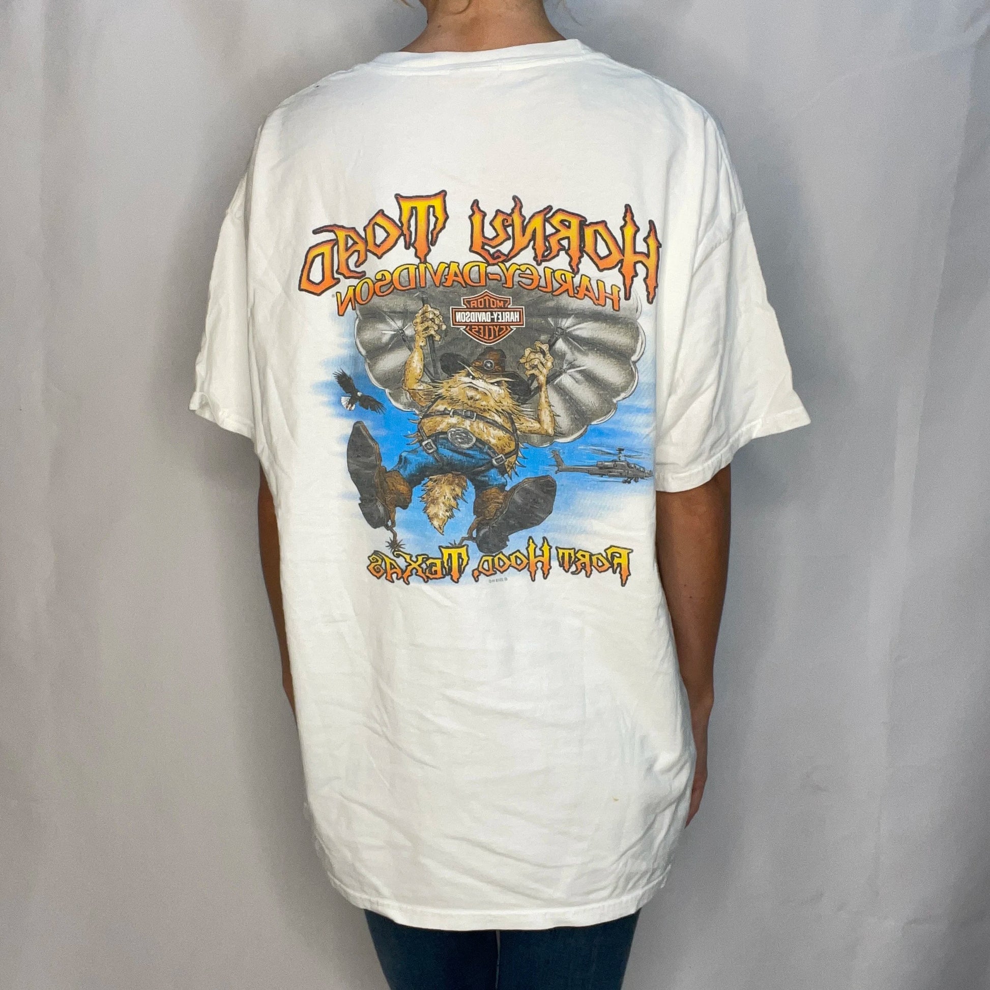 Vintage Harley-Davidson White T-shirt