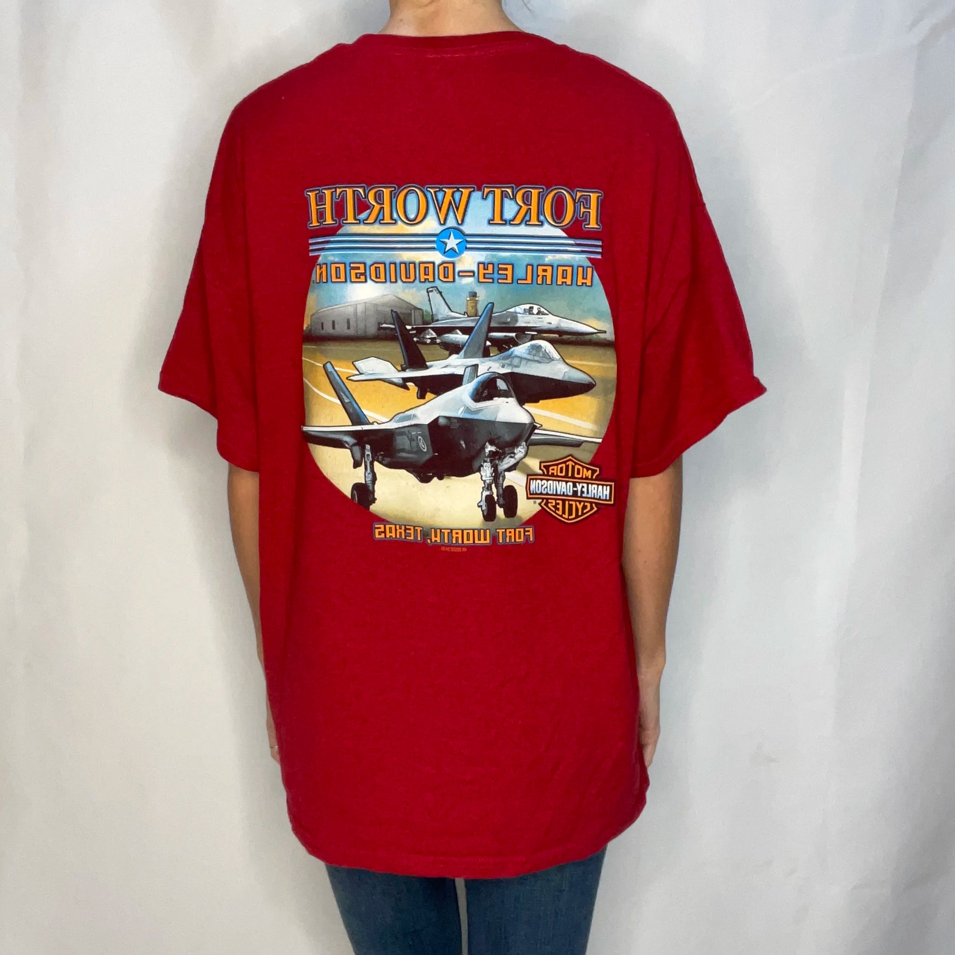 Vintage Harley-Davidson Red T-shirt