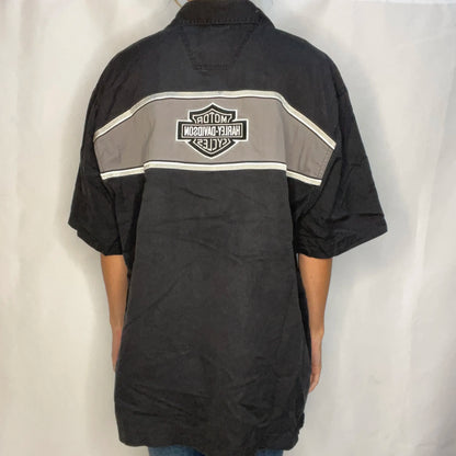 Vintage Harley-Davidson Black Work Shirt