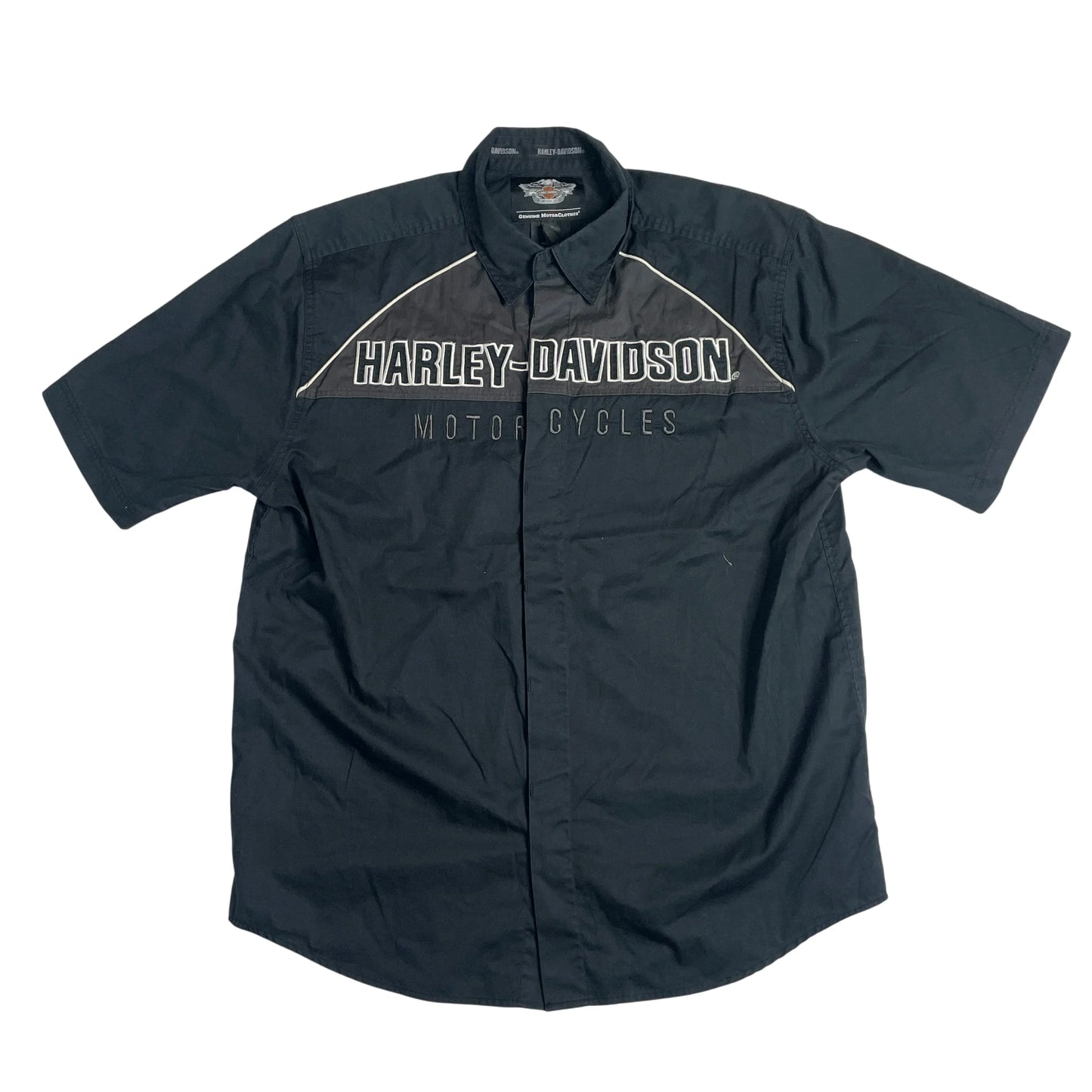 Vintage Harley-Davidson Black Work Shirt