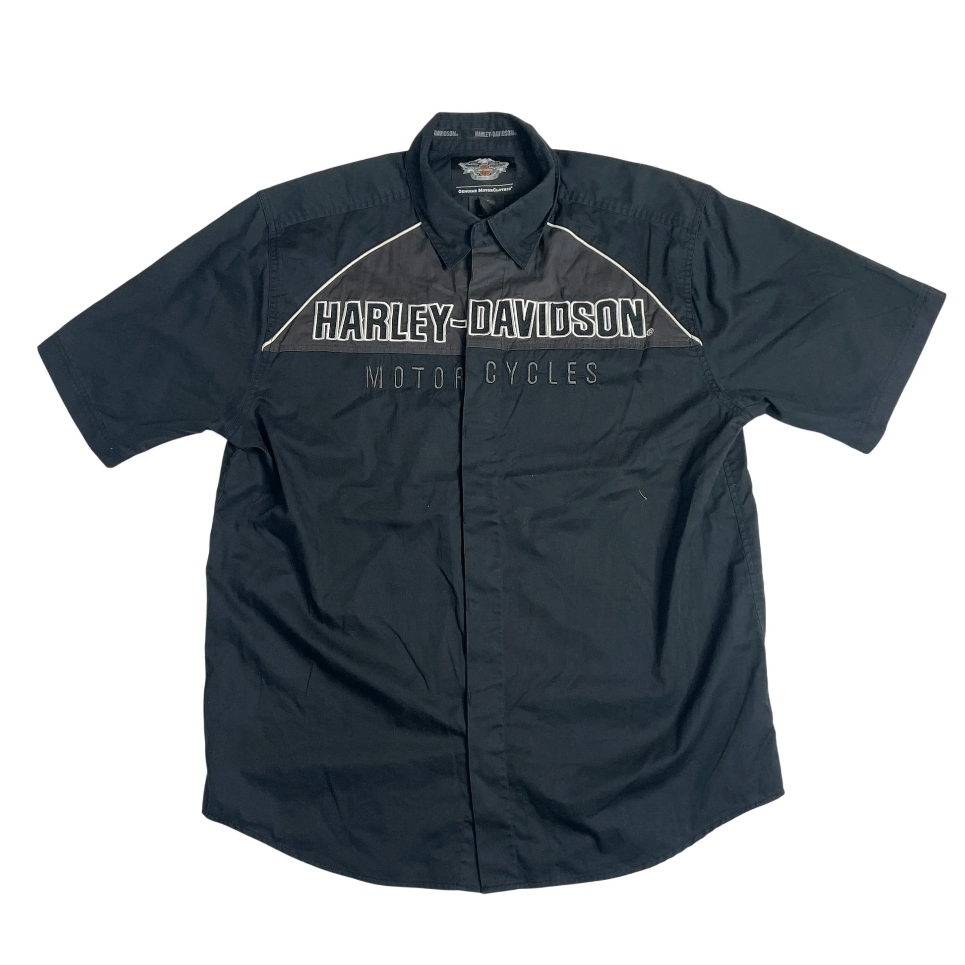 Vintage Harley-Davidson Black Work Shirt