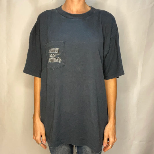 Vintage Harley-Davidson Navy T-shirt