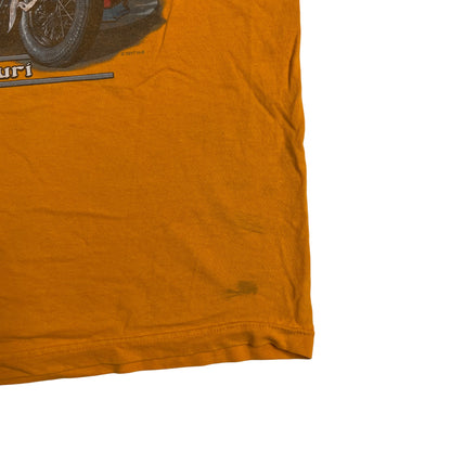 Vintage Harley-Davidson Orange Singlet Top