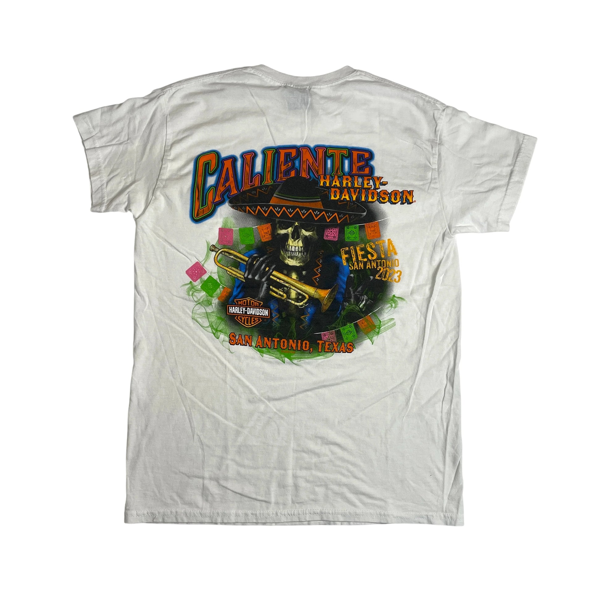 Vintage Harley-davidson White T-shirt