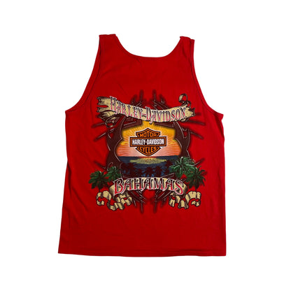 Vintage Harley-Davidson Red Tank Top