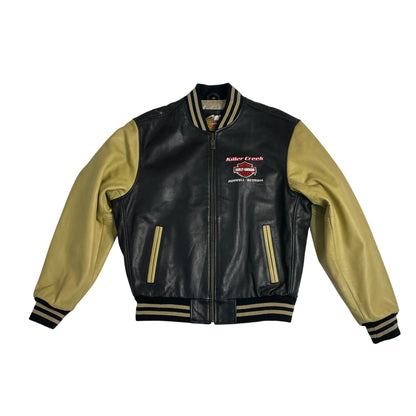 Vintage Harley-Davidson Black Leather Jacket