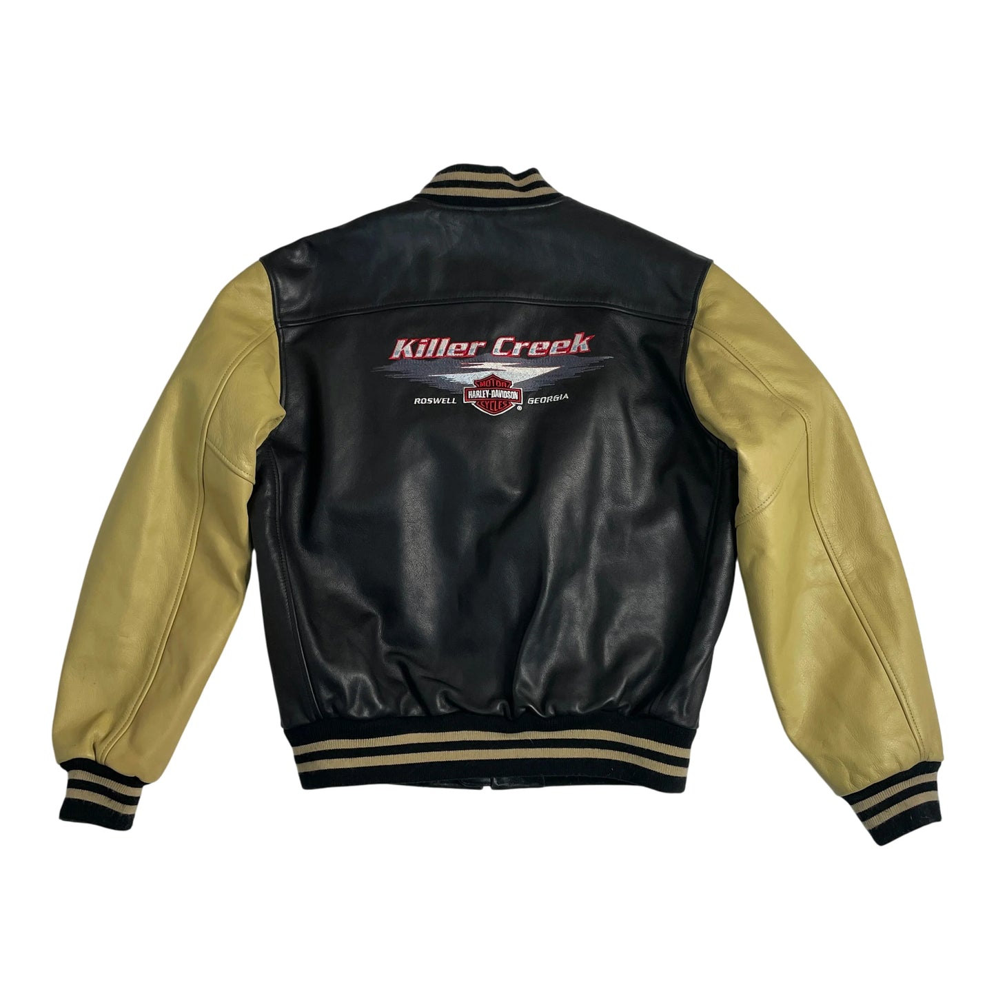 Vintage Harley-Davidson Black Leather Jacket