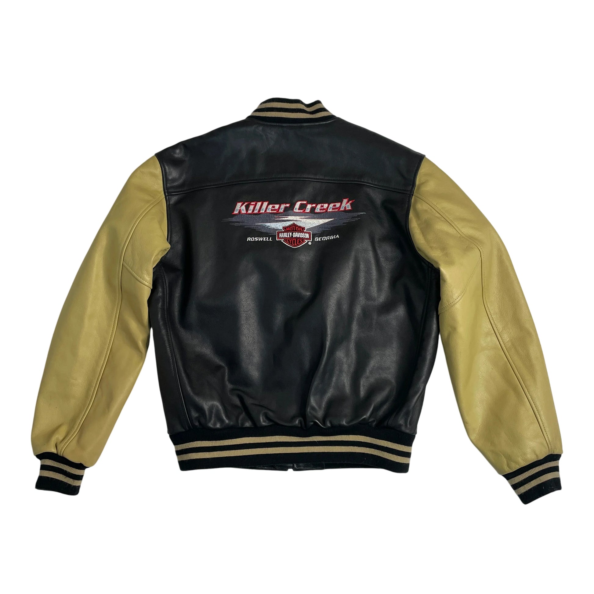 Vintage Harley-Davidson Black Leather Jacket