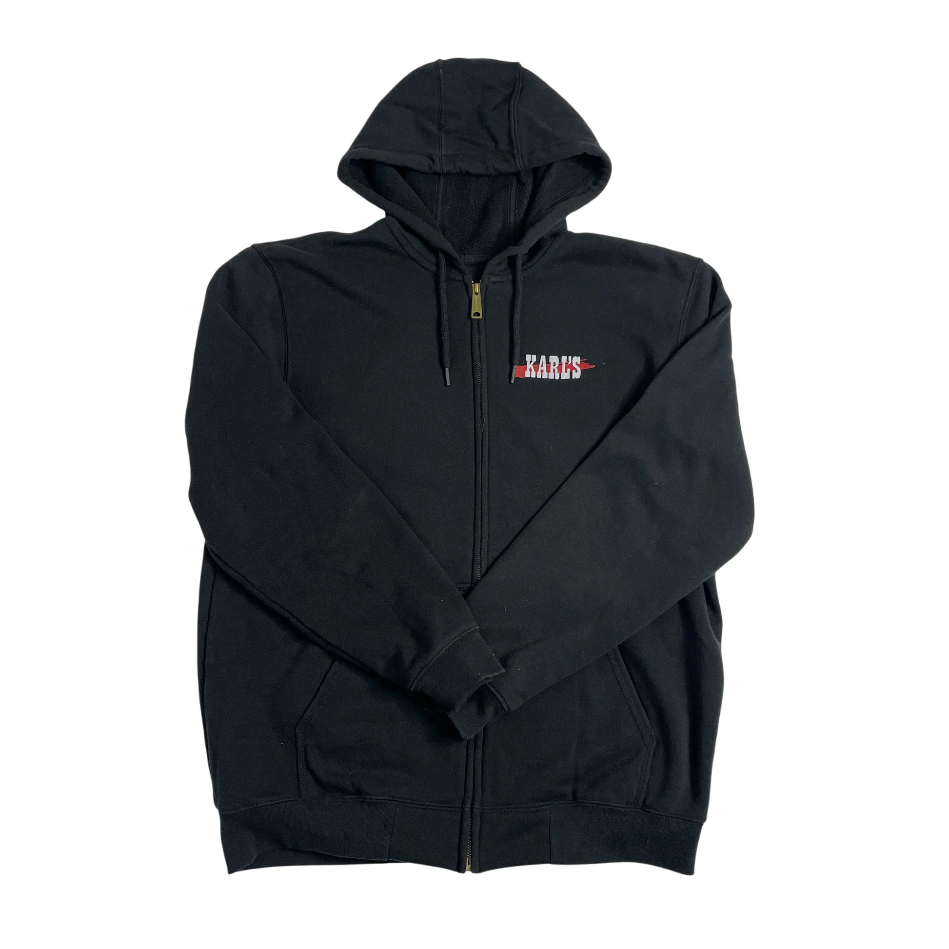 Vintage Carhartt Karl's Black Zip-up Hoodie