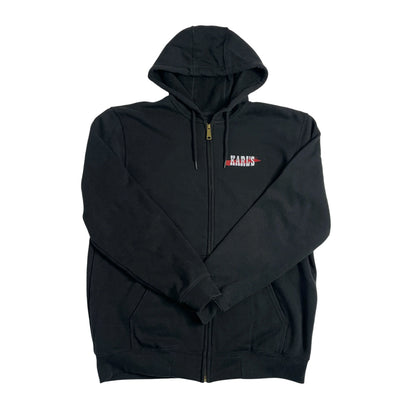 Vintage Carhartt Karl's Black Zip-up Hoodie