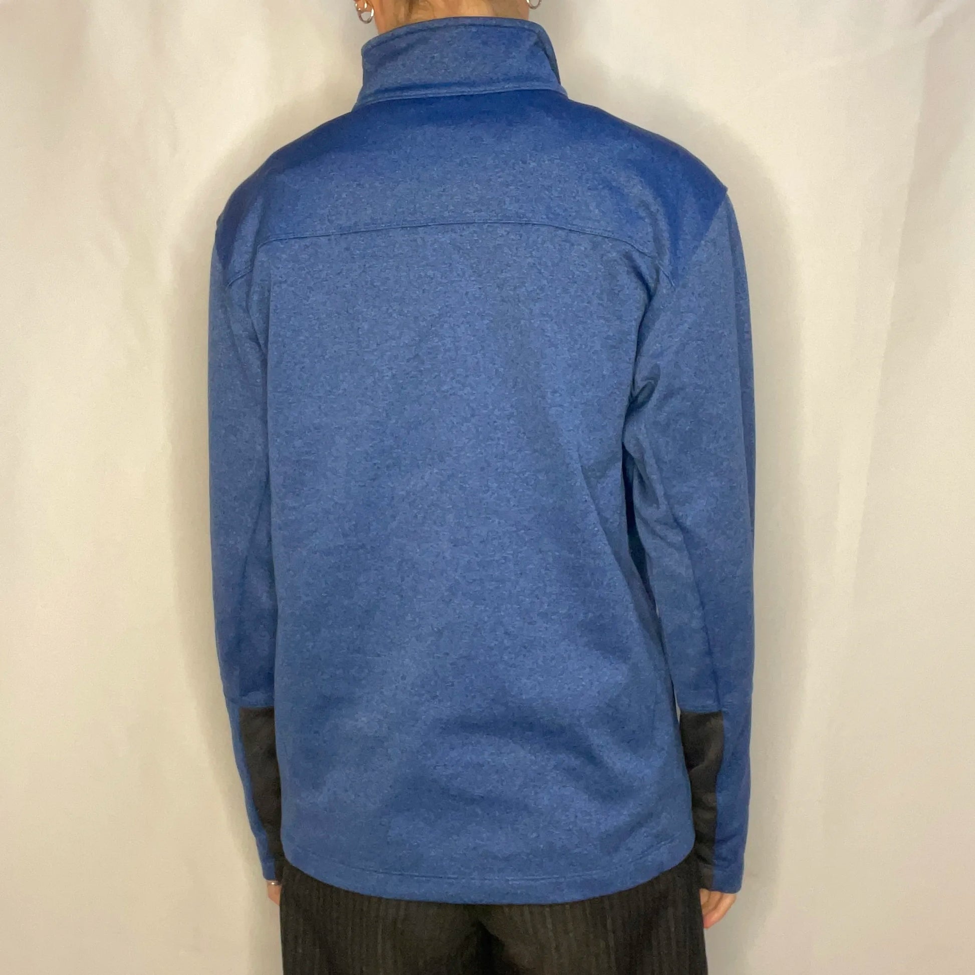 The North Face Blue Quarter-zip Pullover