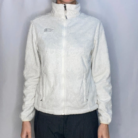 The North Face White Fleece Jacket