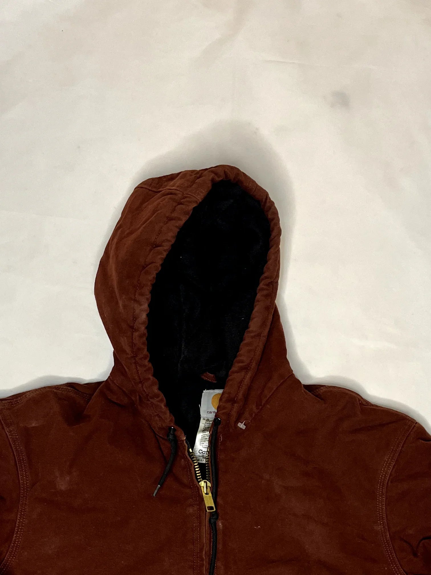 Vintage Carhartt Brown Hooded Jacket 2003