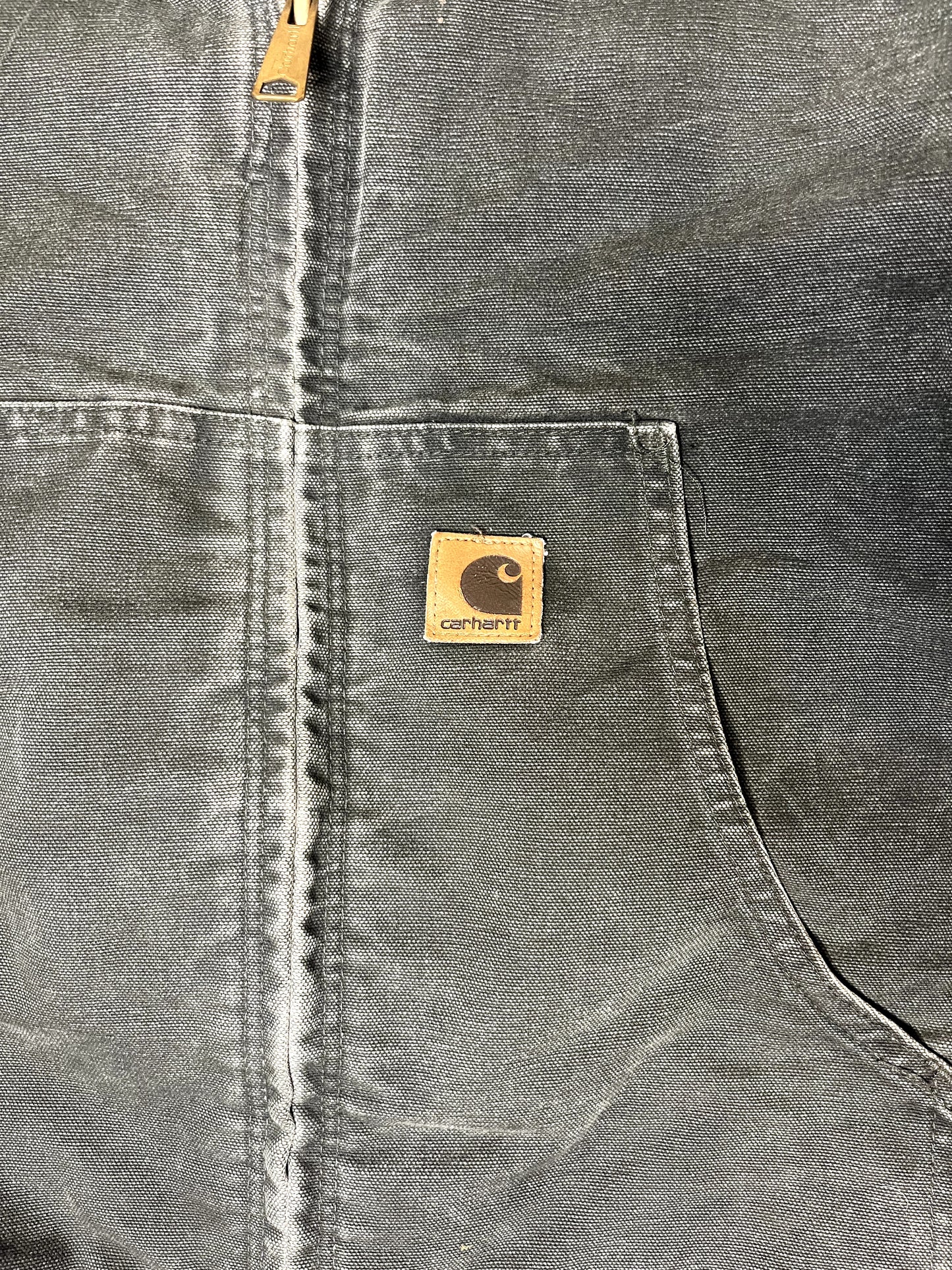 Vintage Carhartt Green Hooded Jacket 2005