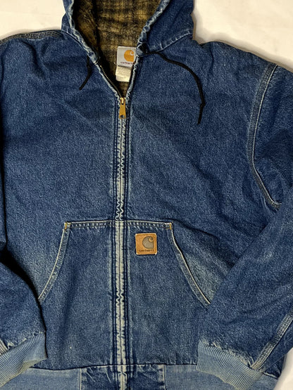 Vintage Carhartt Blue Jacket 2001