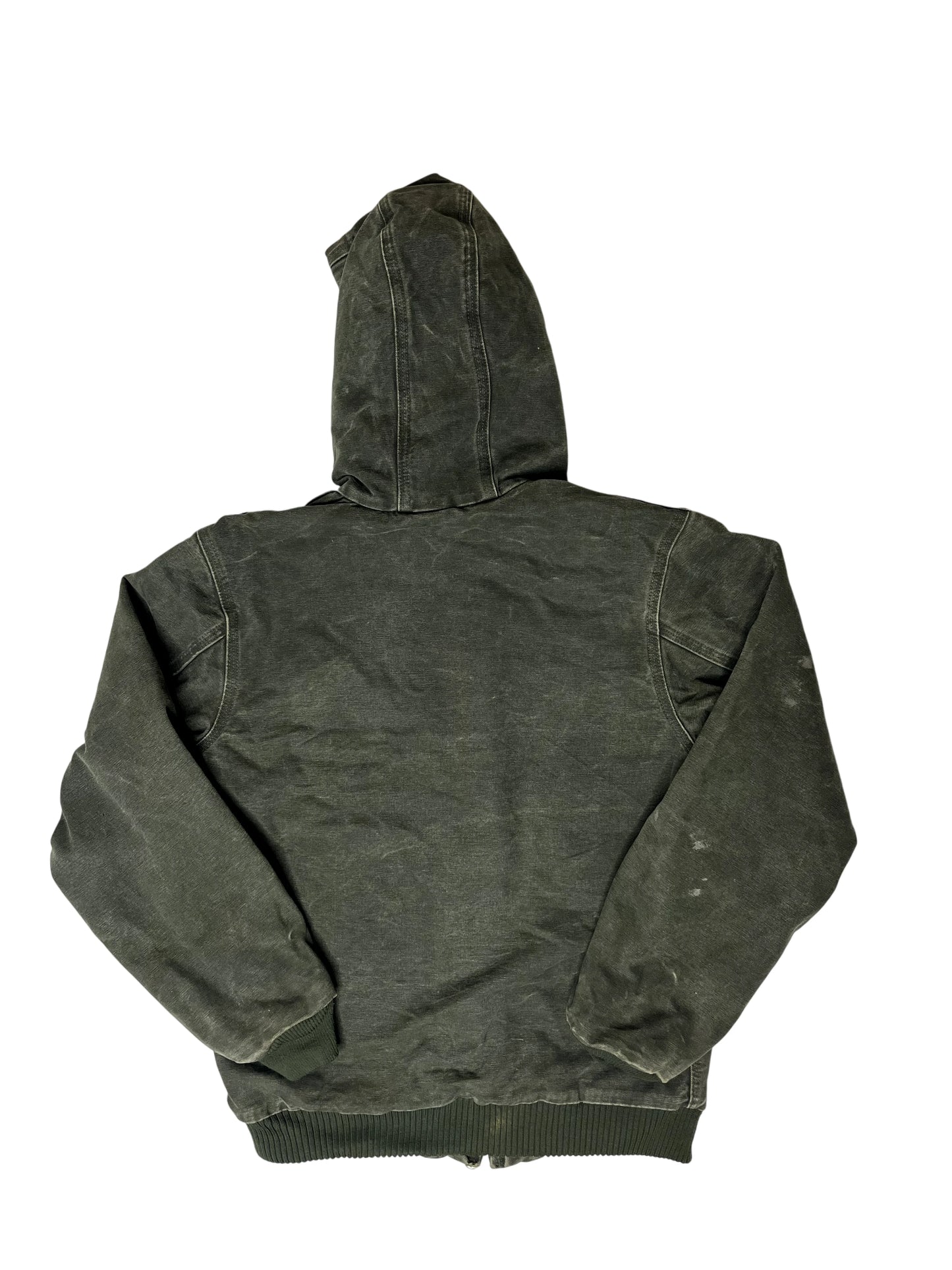 Vintage Carhartt Green Hooded Jacket 2005