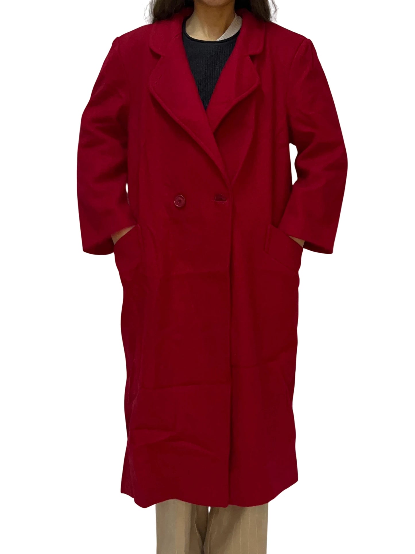 Vintage Style Vi Ltd. Red Long Coat
