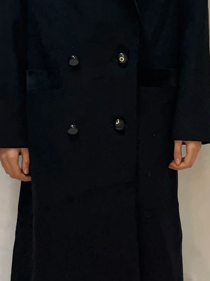 Vintage Donnybrook Black Long Coat