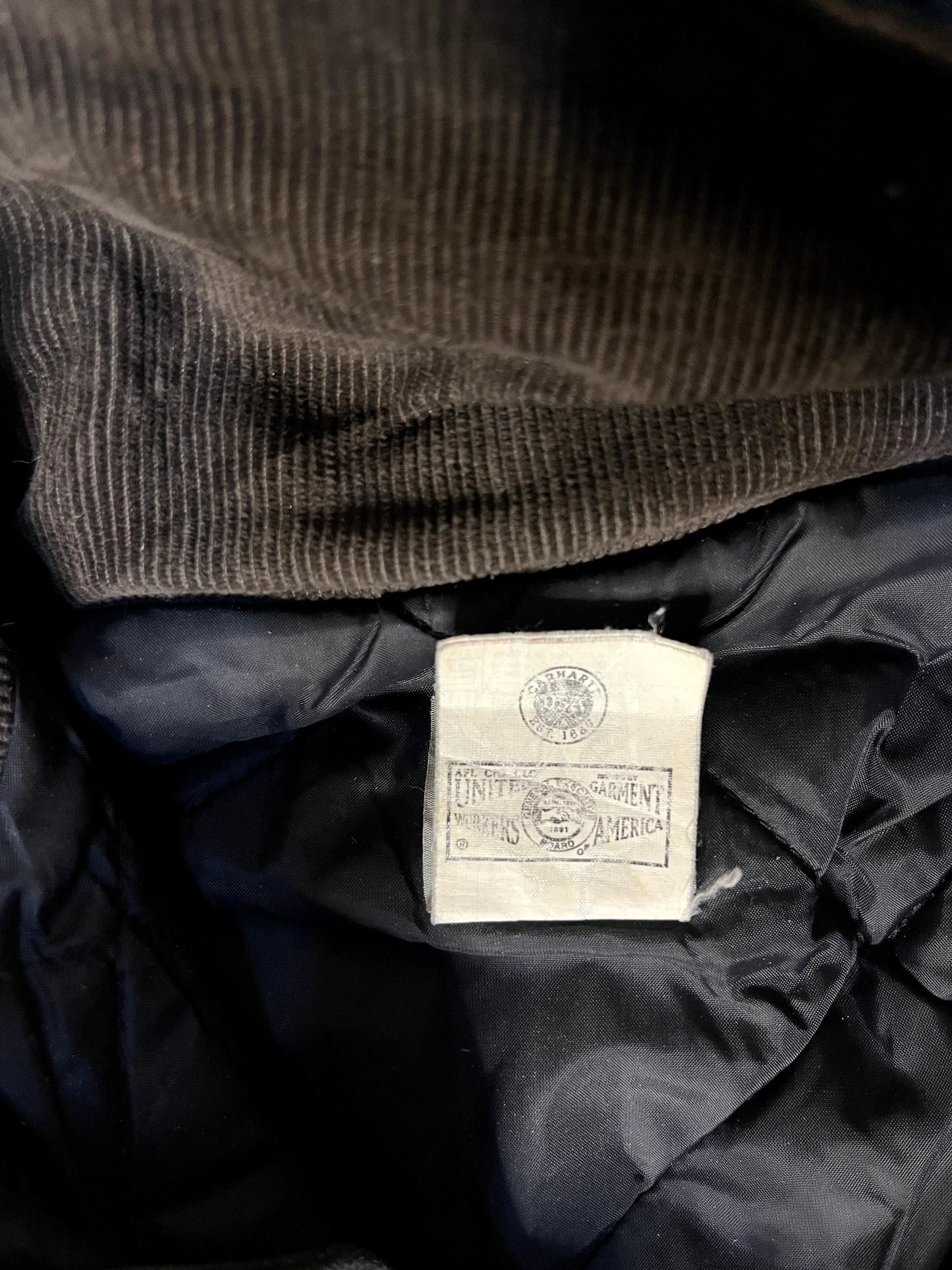 Vintage Carhartt Black Jacket