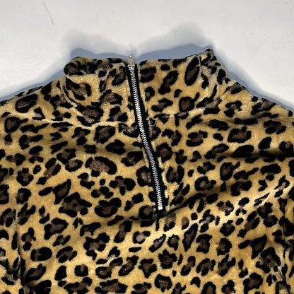 Vintage No Brand Brown Fleece