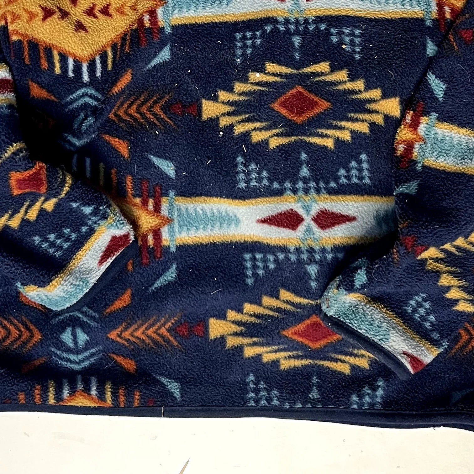 Vintage Free Nature Blue Fleece