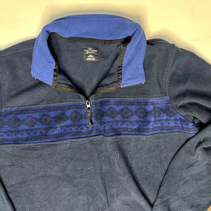 Vintage Faded Glory Blue Fleece