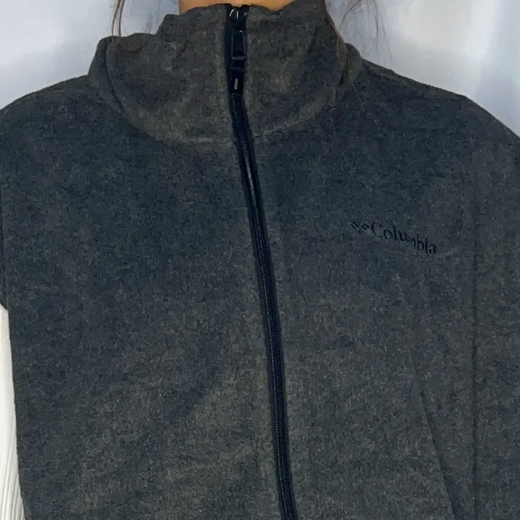 Vintage Columbia Gray Fleece