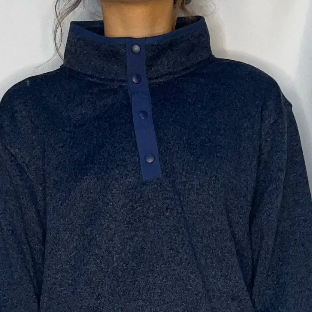 Vintage J Crew Navy Fleece