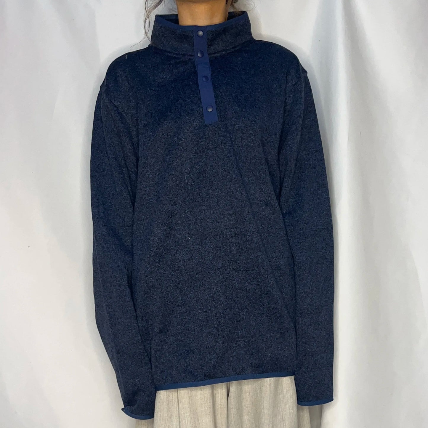 Vintage J Crew Navy Fleece