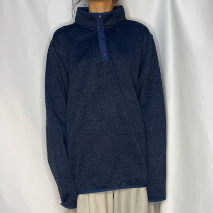 Vintage J Crew Navy Fleece