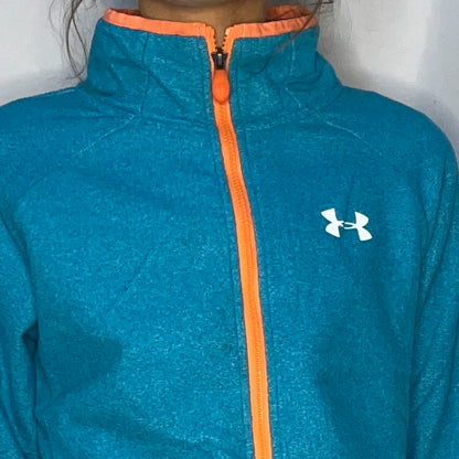 Vintage Under Armour Blue Fleece