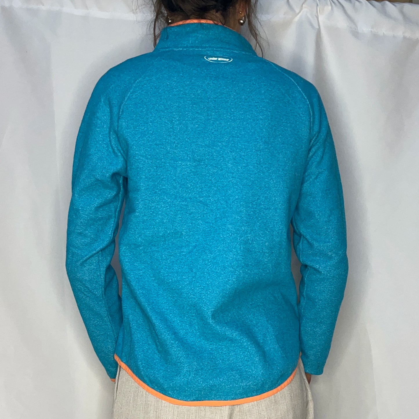 Vintage Under Armour Blue Fleece