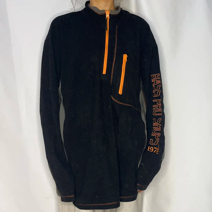 Vintage Bass Pro Shops Black Fleece