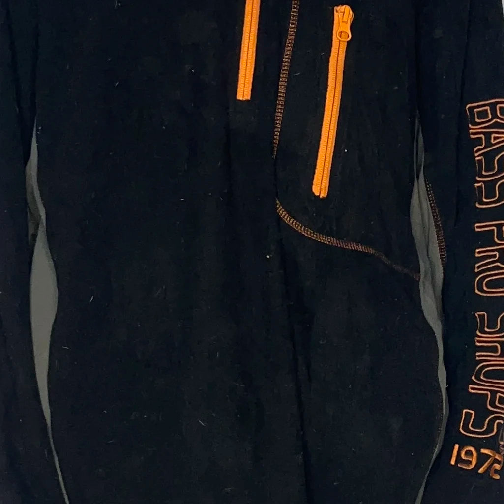 Vintage Bass Pro Shops Black Fleece