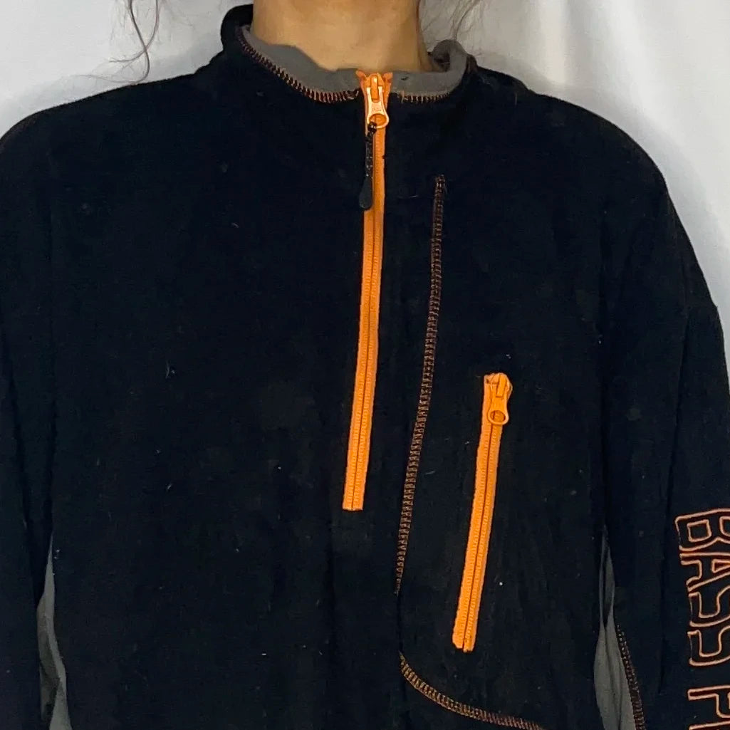 Vintage Bass Pro Shops Black Fleece