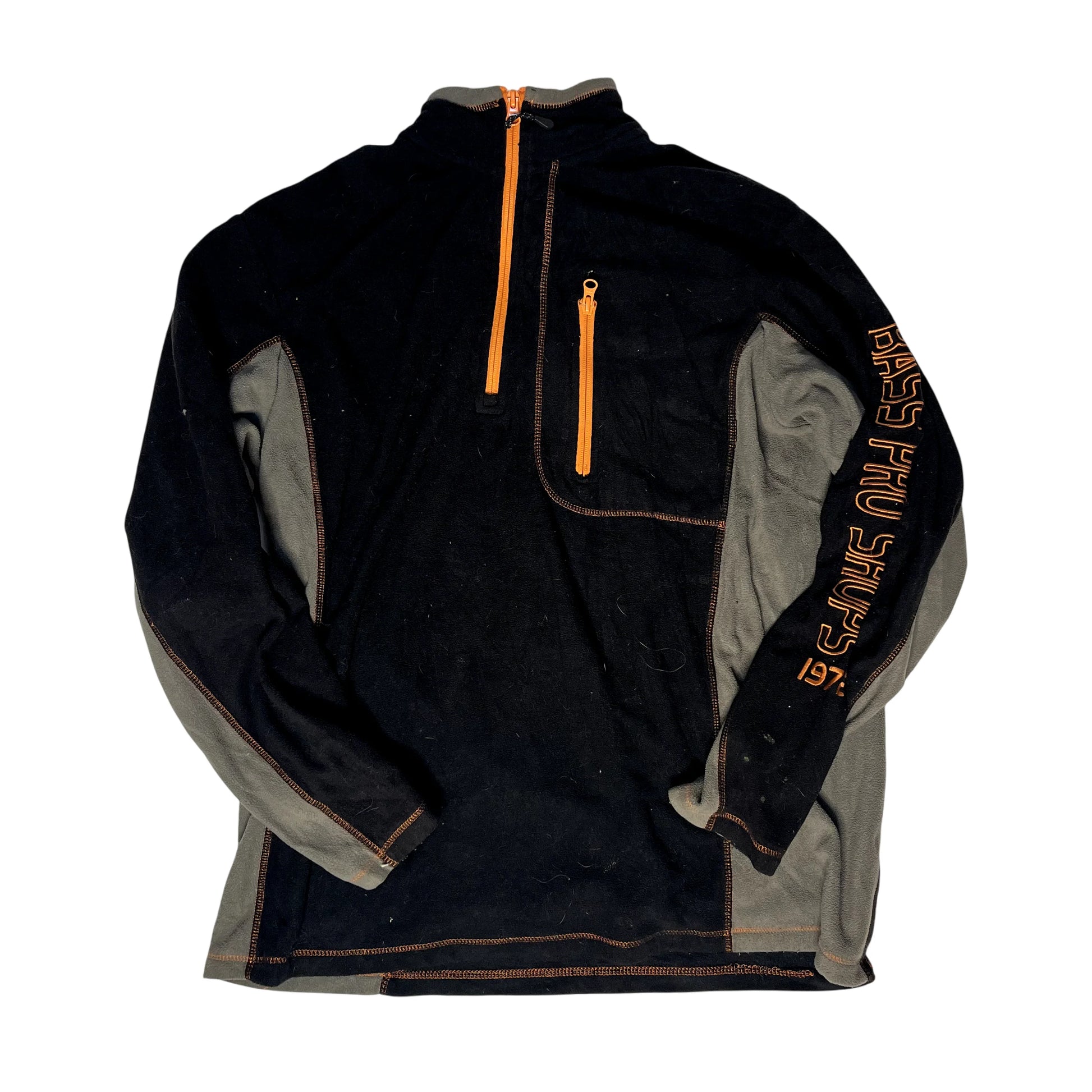 Vintage Bass Pro Shops Black Fleece