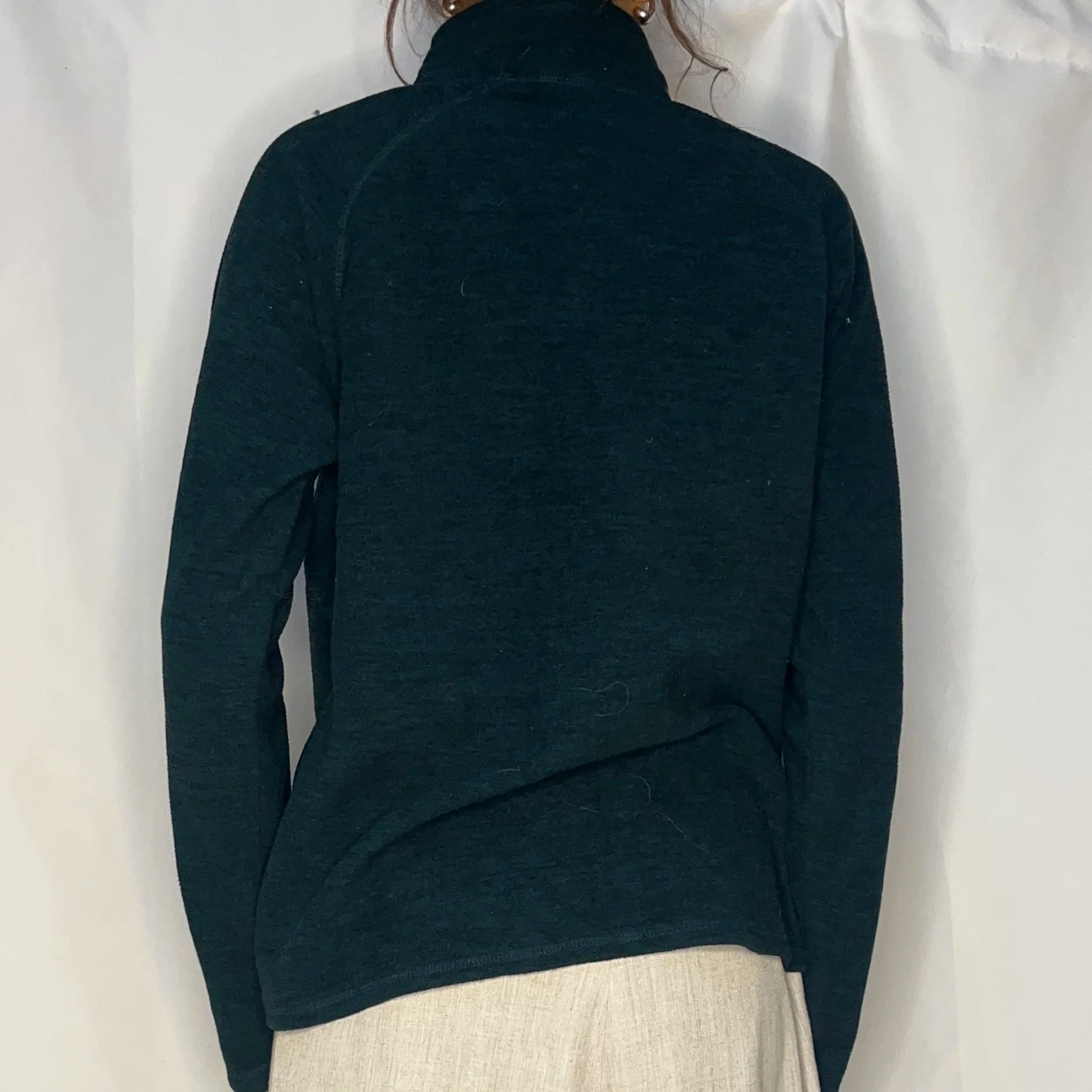 Vintage Eddie Bauer Dark Green Fleece