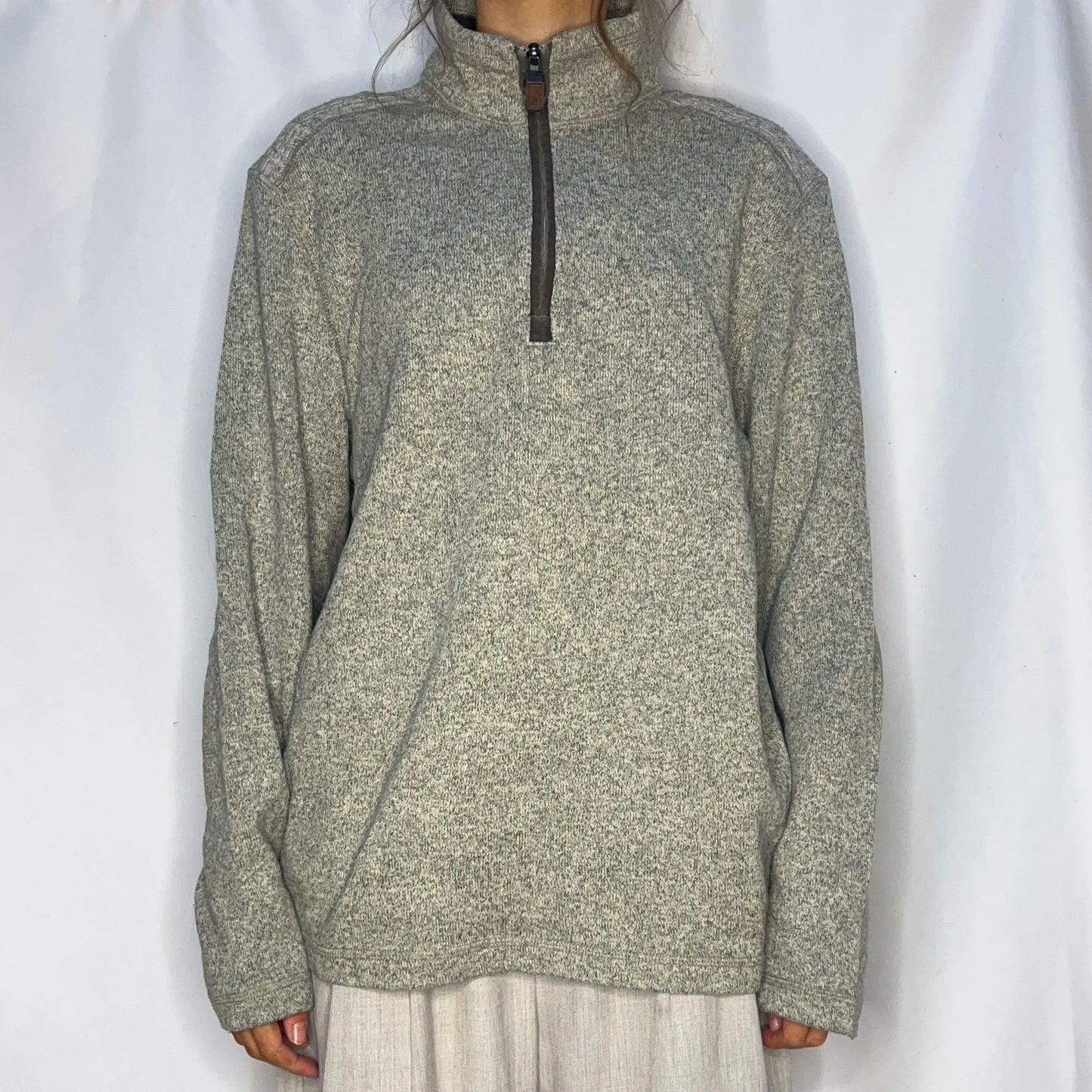 Vintage G.h. Bass & Co. Beige Fleece