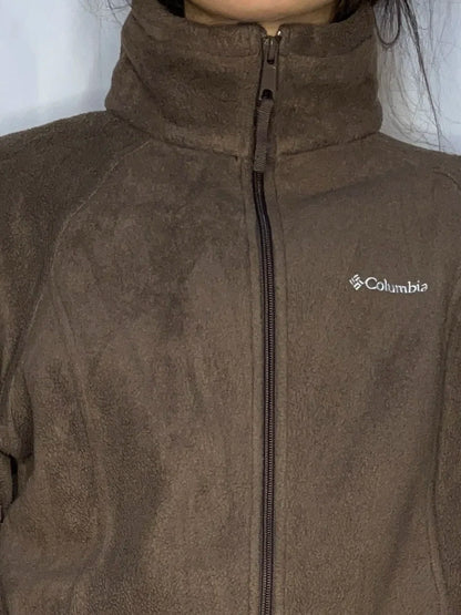 Vintage Columbia Brown Fleece Jacket