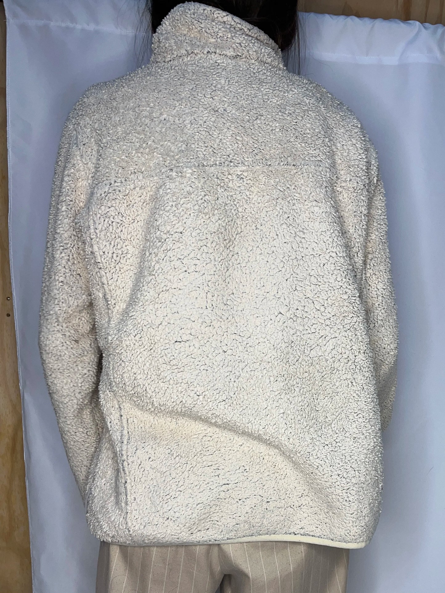 Vintage Columbia Beige Fleece Jacket