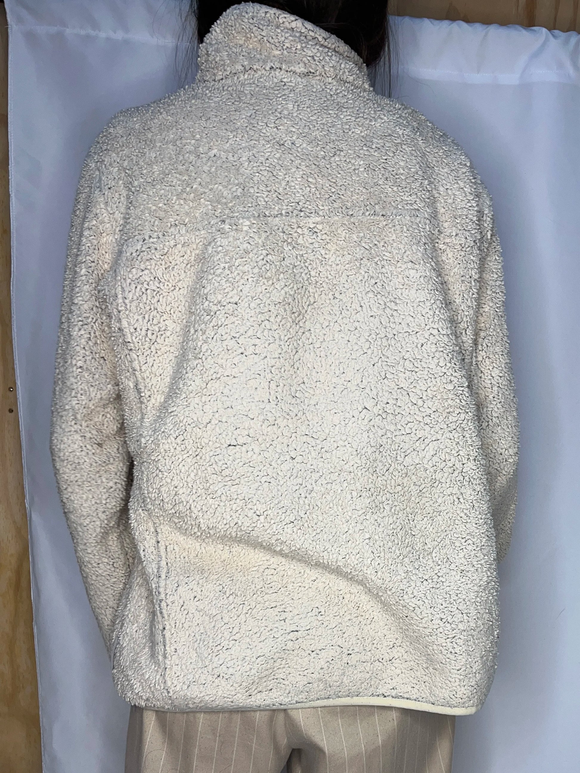 Vintage Columbia Beige Fleece Jacket