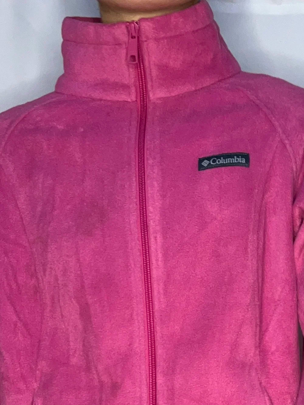 Vintage Columbia Pink Fleece Jacket