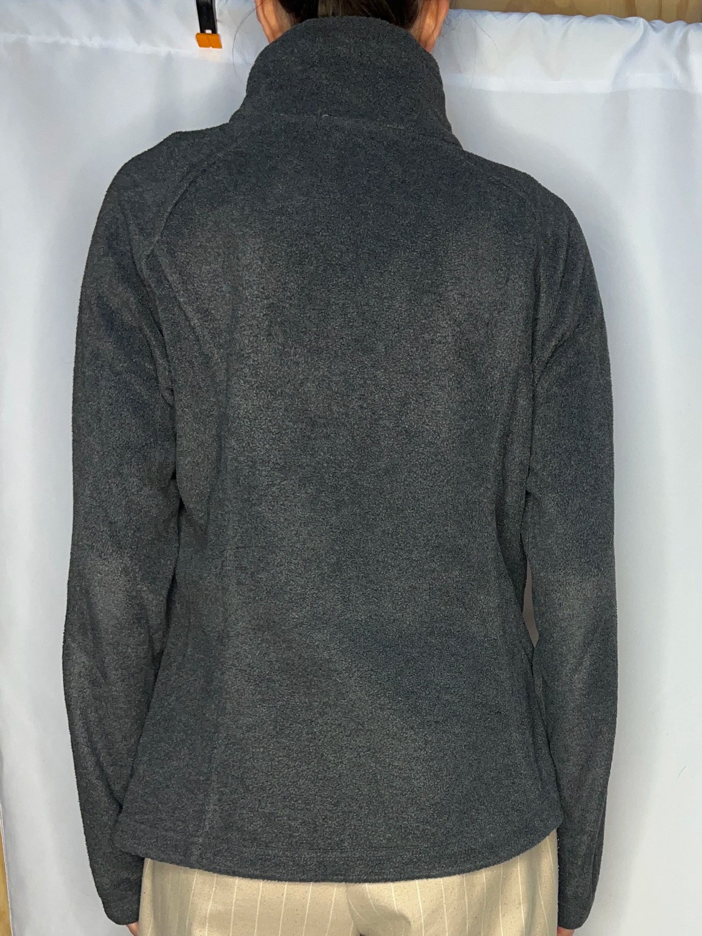 Vintage Columbia Gray Fleece Jacket