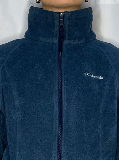 Vintage Columbia Navy Fleece Jacket