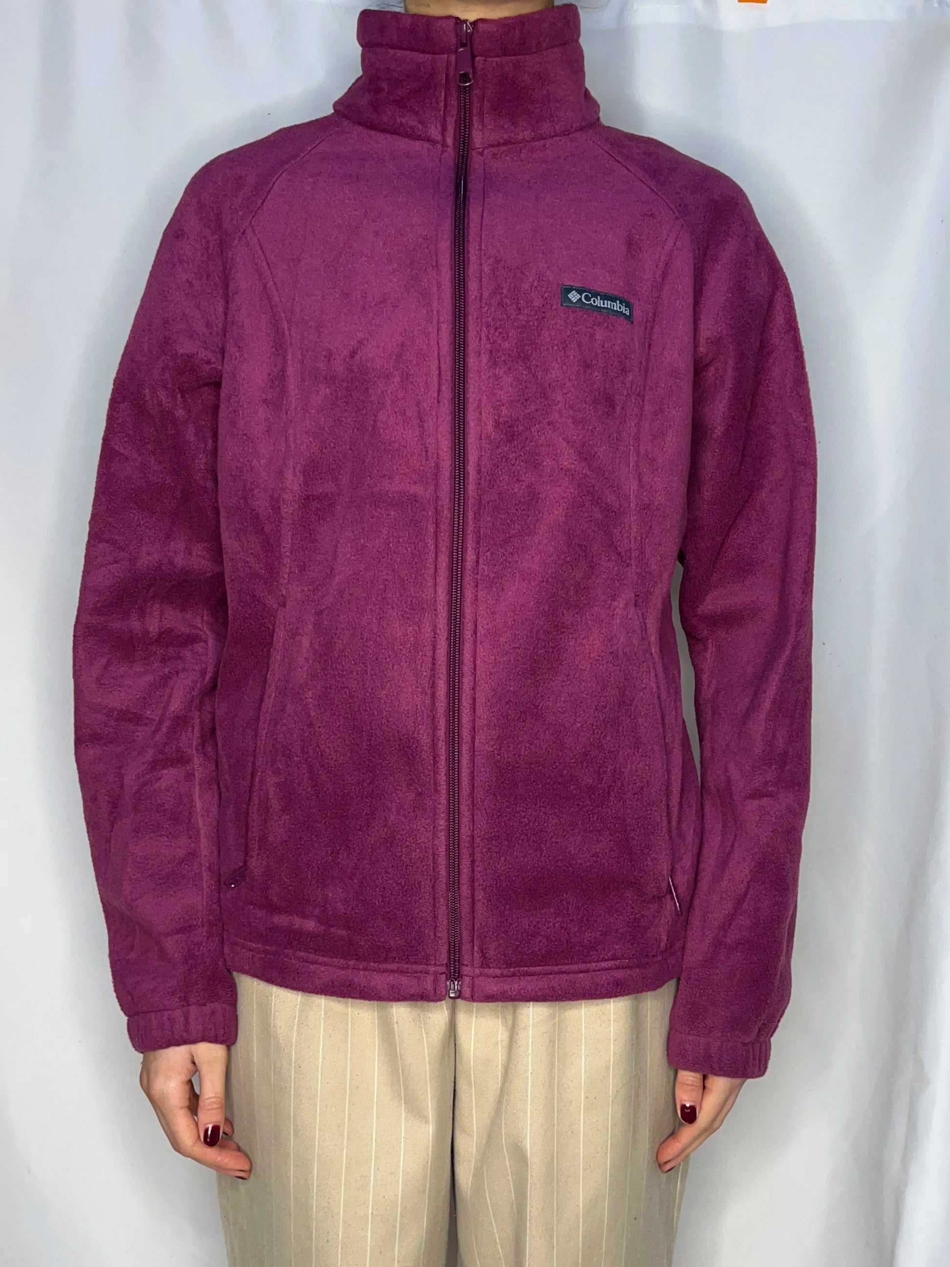 Vintage Columbia Pink Fleece Jacket