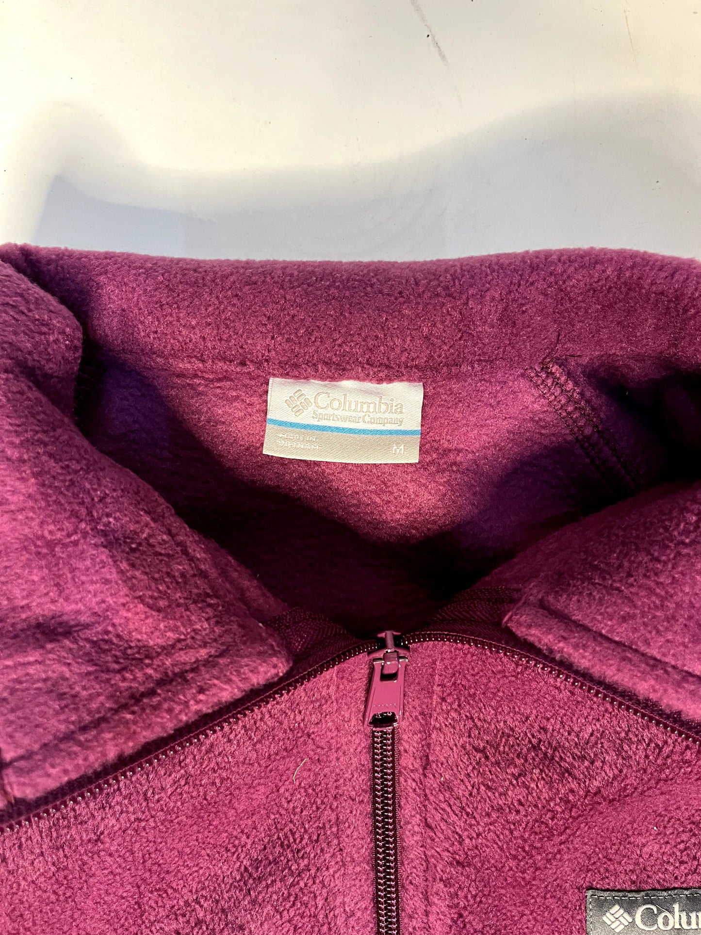 Vintage Columbia Pink Fleece Jacket