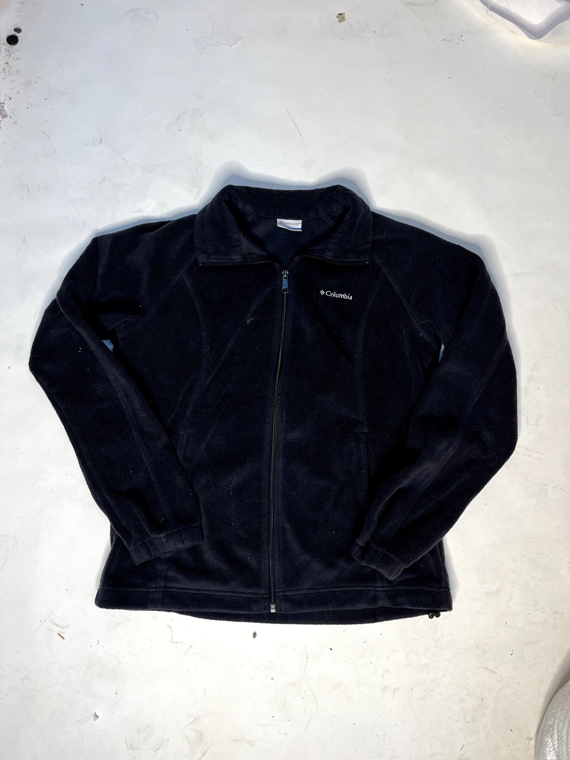 Vintage Columbia Black Fleece Jacket