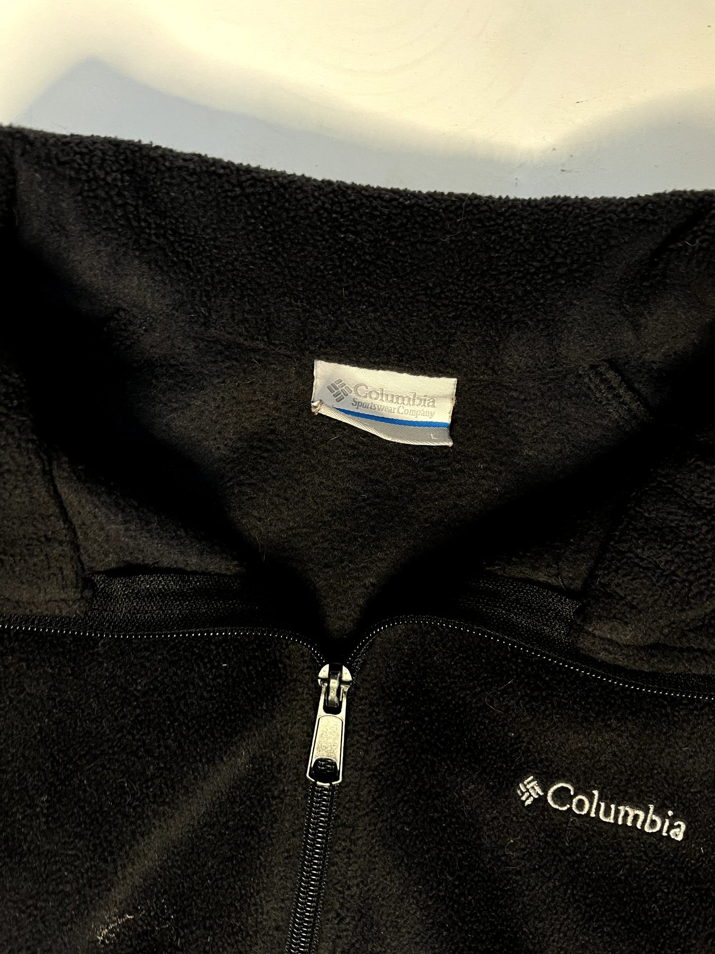 Vintage Columbia Black Fleece Jacket