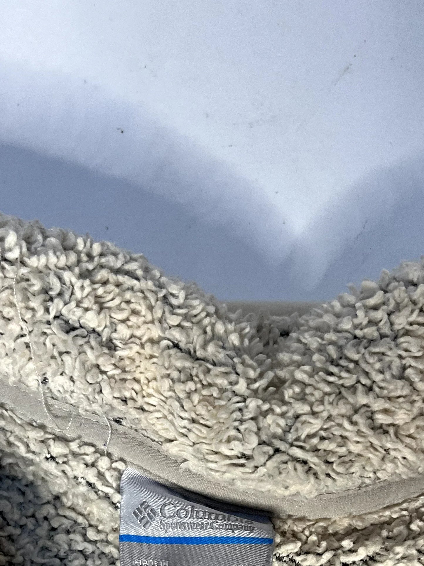 Vintage Columbia Beige Fleece Jacket